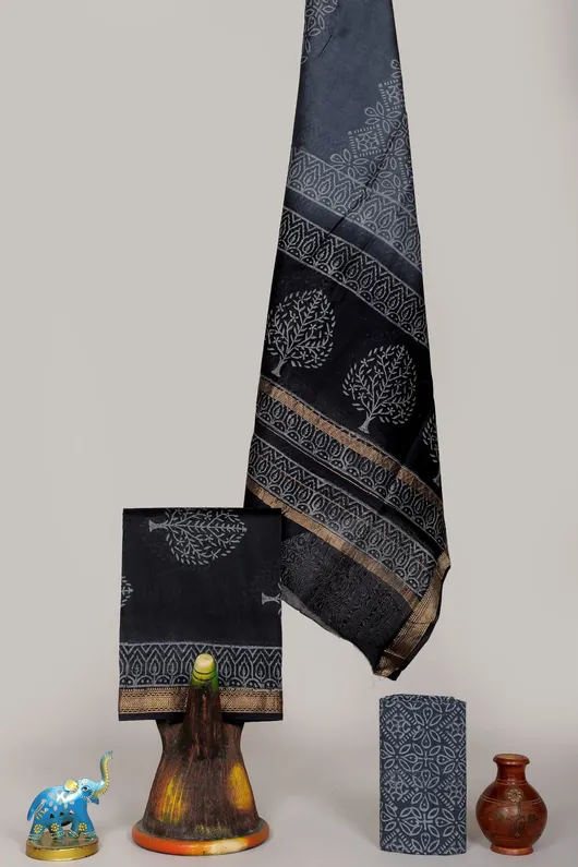 Soft & Breathable Fabric Chanderi Silk Salwar